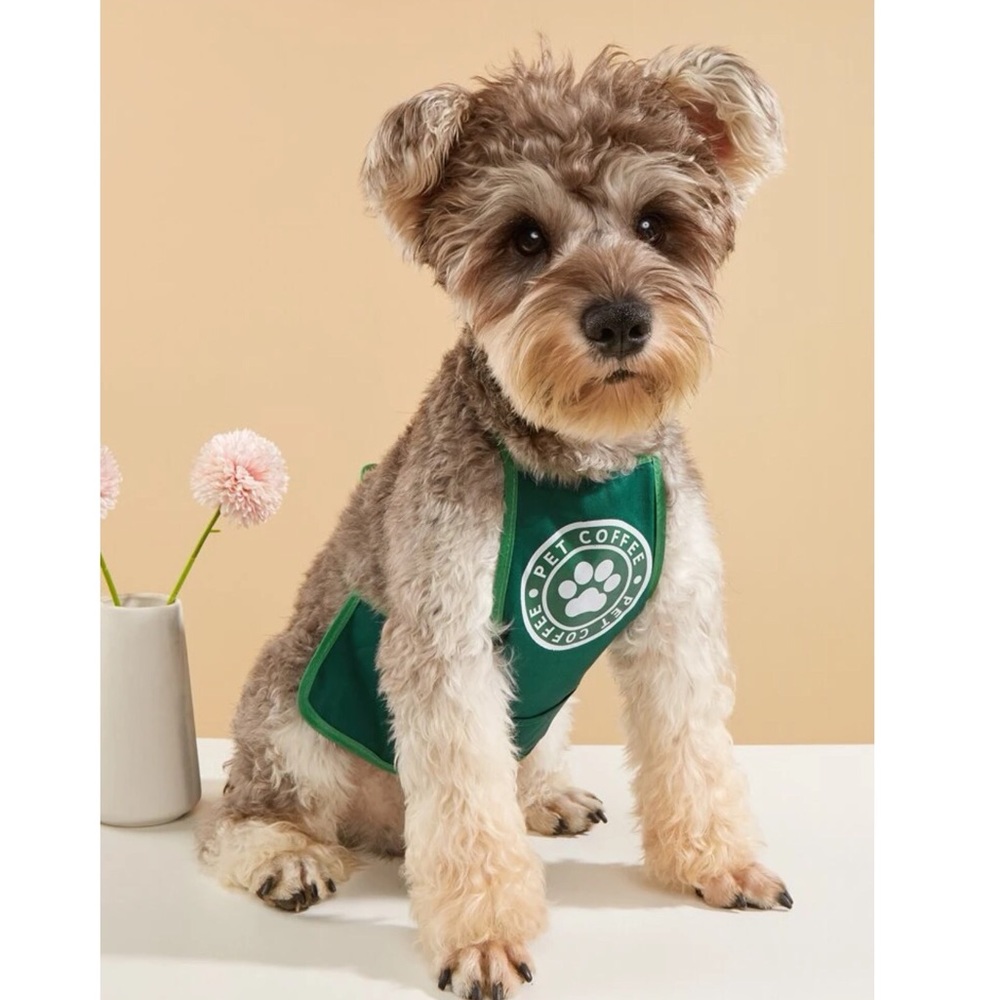 Starbucks Letter Graphic Pet Apron 🐕